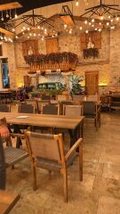 Selvino Akdeniz Stil Ahşap Masa Takımı