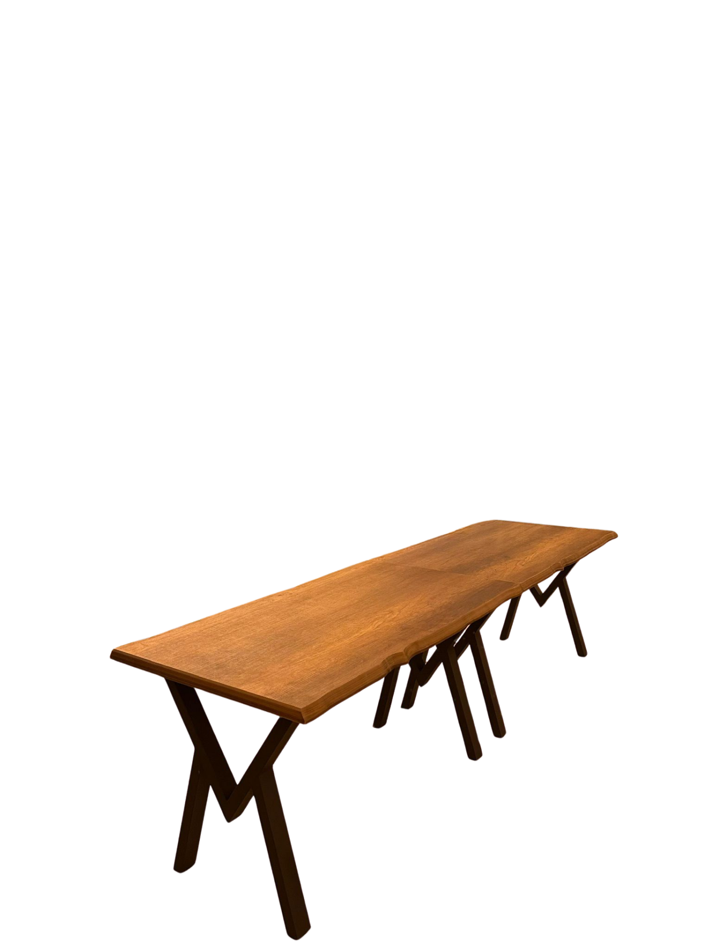 Valtor Loft Stil Uzun Ahşap Masa