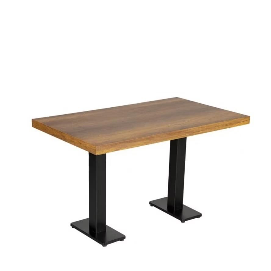 Dorezza Dikdörtgen Ahşap Cafe Masası