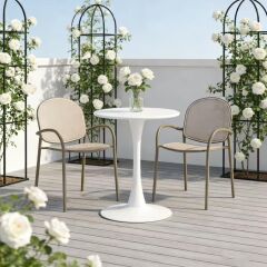 Riviera File Alüminyum Kolçaklı Sandalye